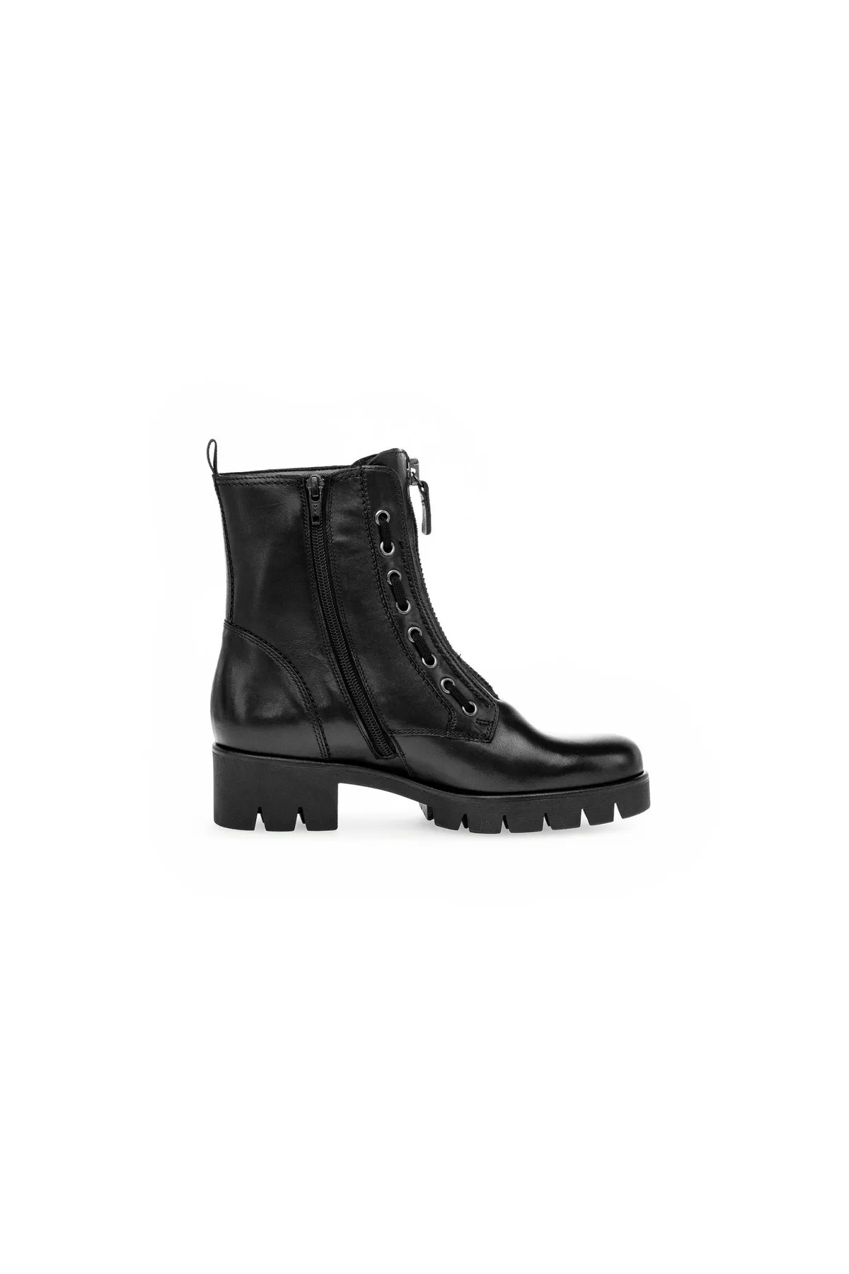 GABOR  Stiefelette - Schwarz - Flacher Absatz