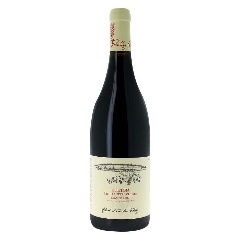 Corton Grand Cru les Grandes Lolières 2018 - Corton - Bourgogne - Domaine Felettig (75CL.)