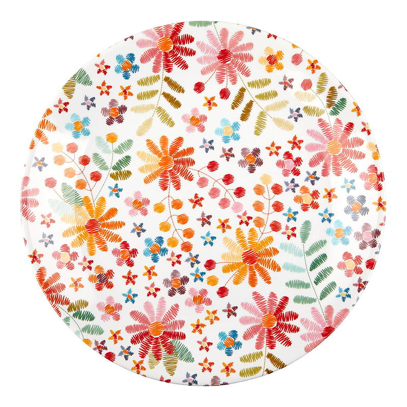 Cuisine Tallerken Flory ø 26,5 cm melamin