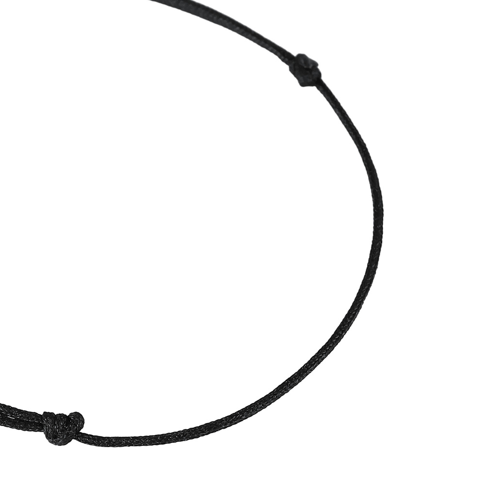 Elli Elli Bracelet Femmes symbole de plume avec nylon en argent sterling 925 Bracelet