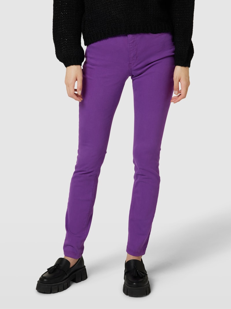Hose im 5-Pocket-Design Modell 'DREAM' in lila