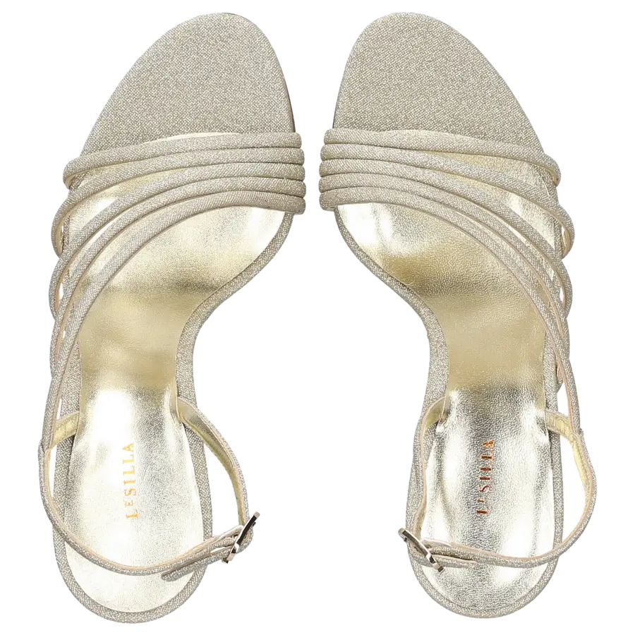Le Silla - Sandalen SCARLET 85 Textil - gold