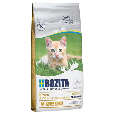2 kg Trockenfutter + 6 x 190 g Nassfutter Bozita Feline Mischpaket