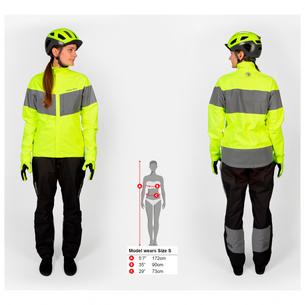 Endura - Women's Urban Luminite EN1150 Wasserdichte Jacke - Fahrradjacke