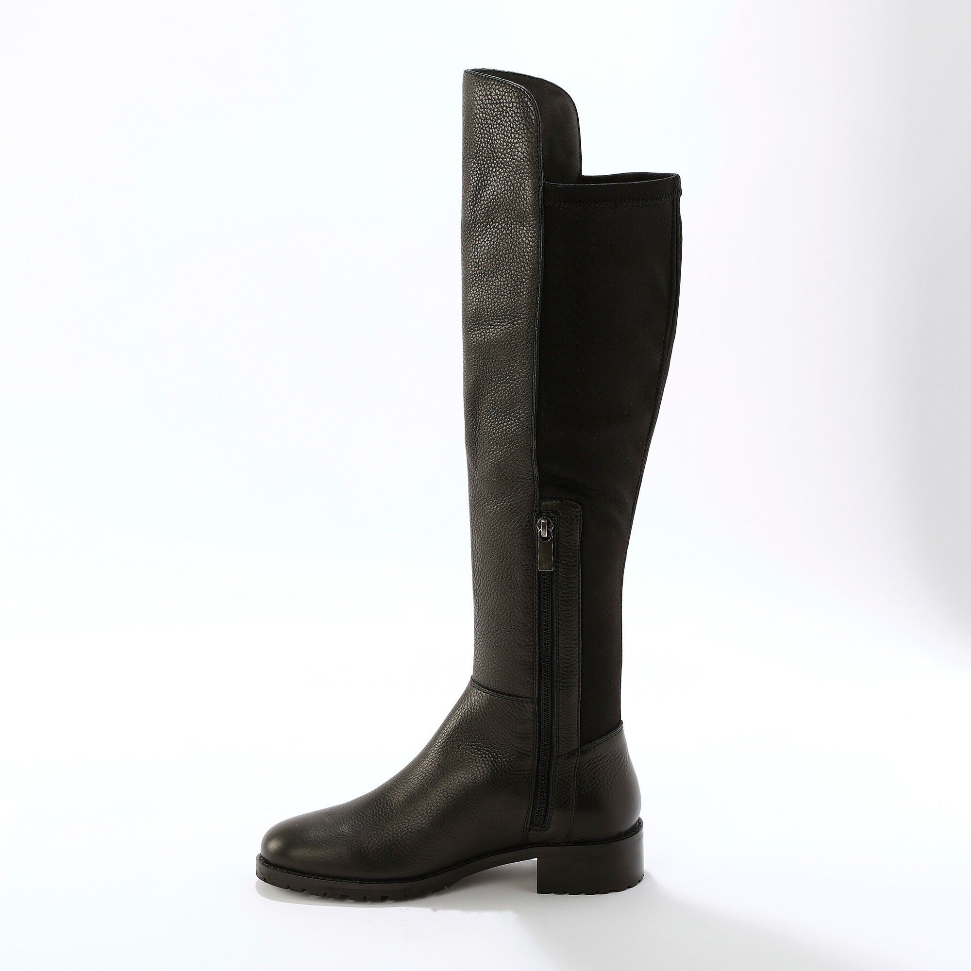 Bottes cuir à enfiler
