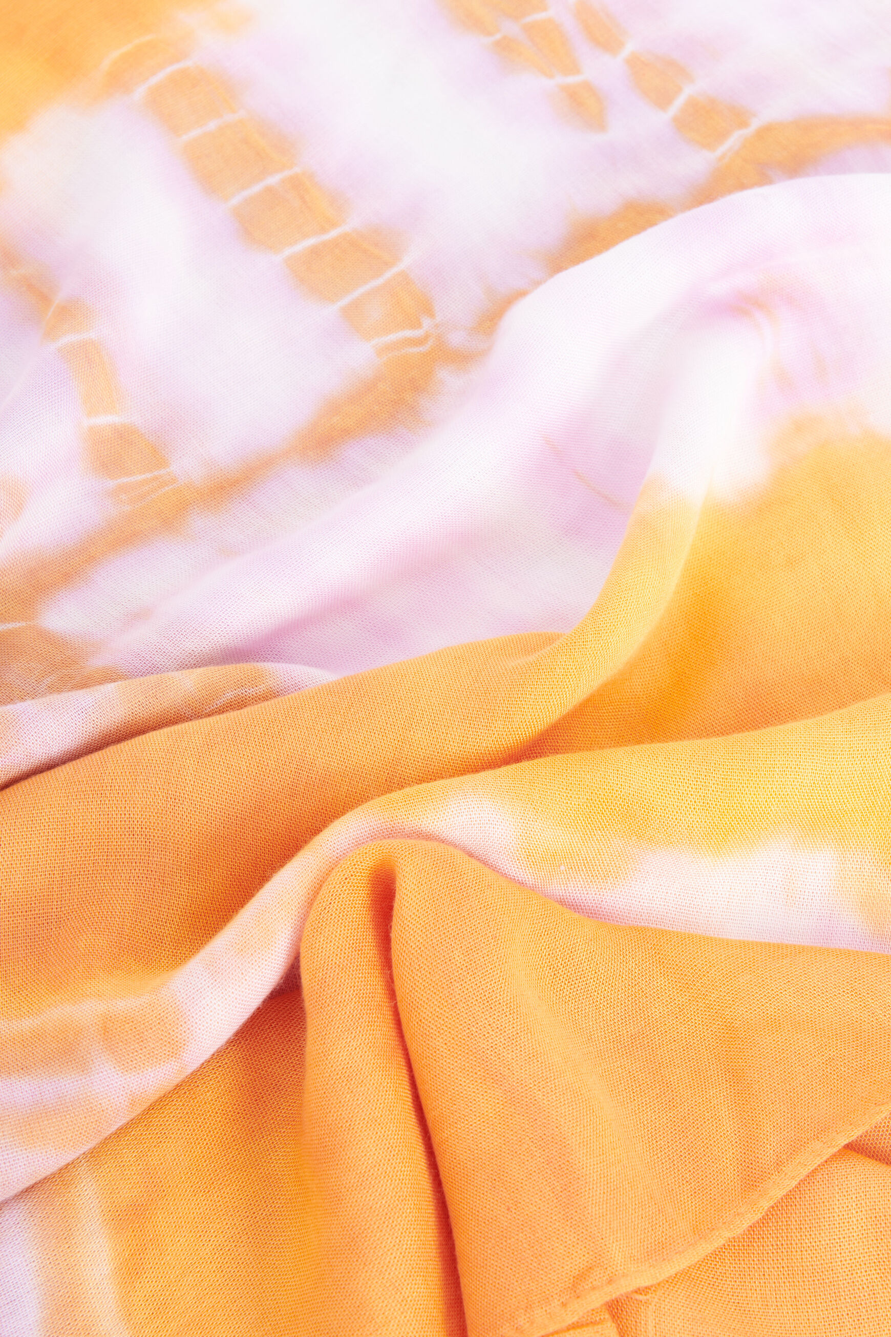 foulard livia orange femme