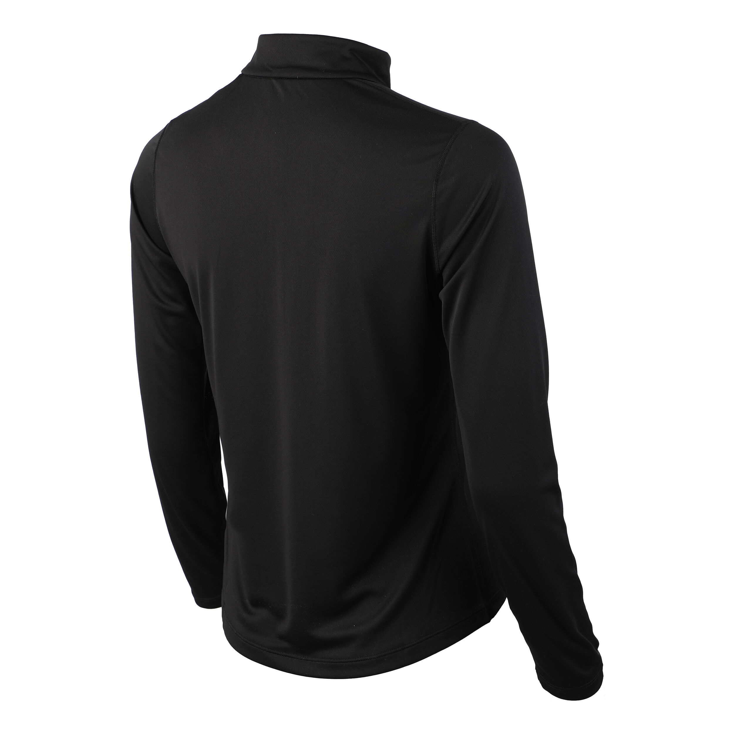 Core 1/2 Zip Laufshirt Damen - Schwarz