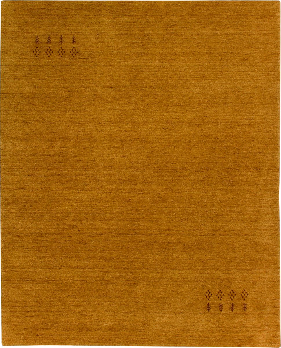 Handloom aus Indien Marand amber 40 x 60 cm