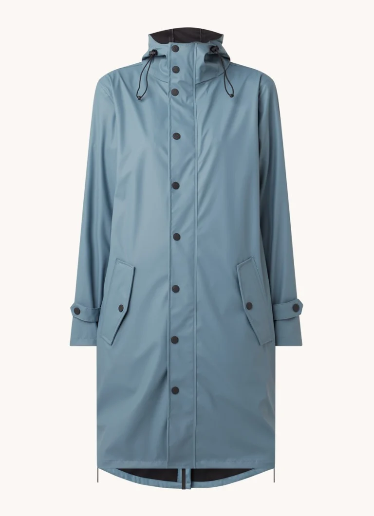 Giacca antipioggia unisex Maium Longline z cappuccio