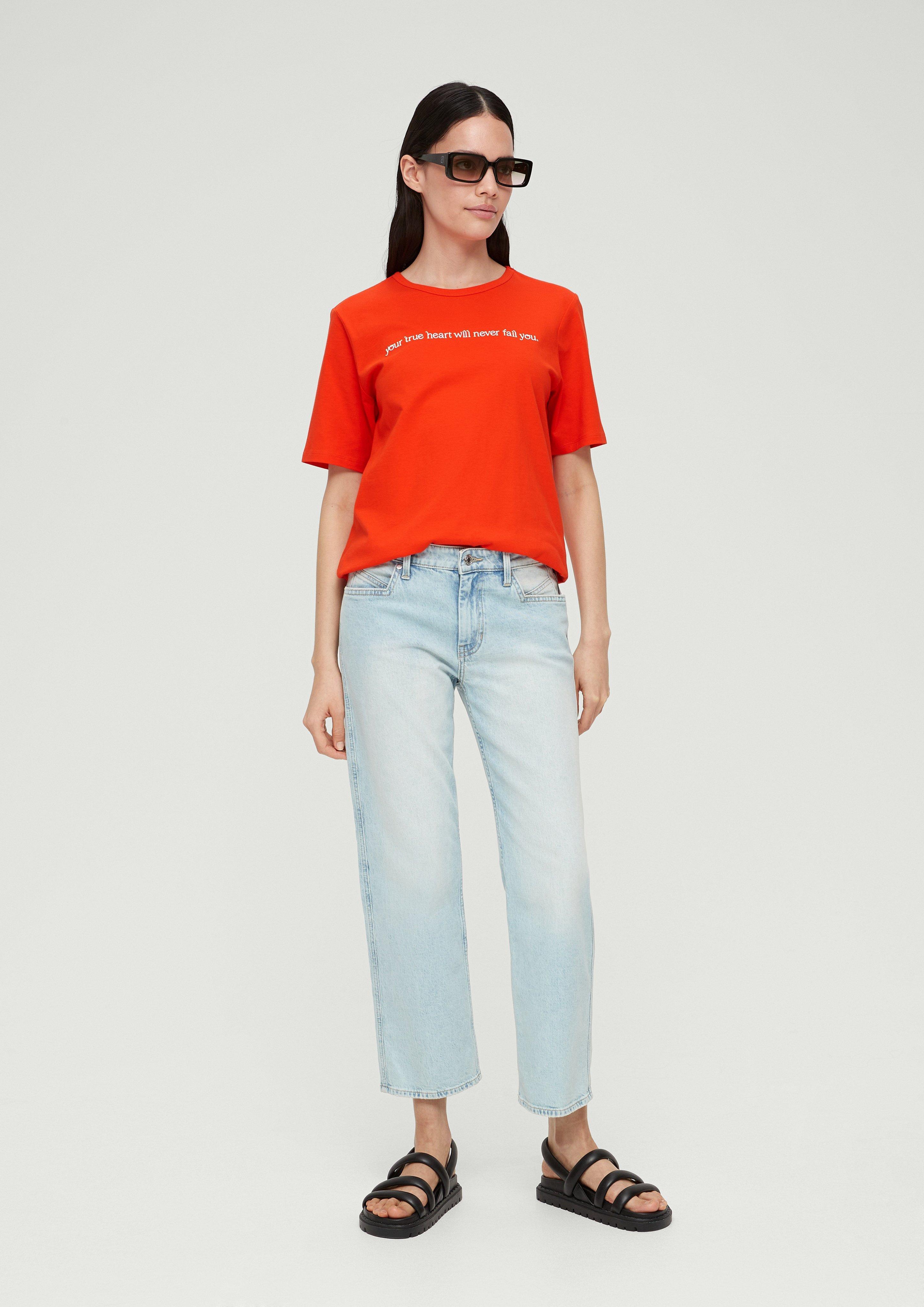 T-Shirt mit Frontprint  2132331-25D0