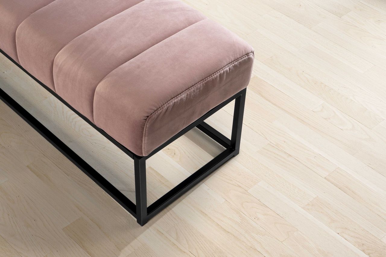 Wohnling Sitzbank Samt 108 cm