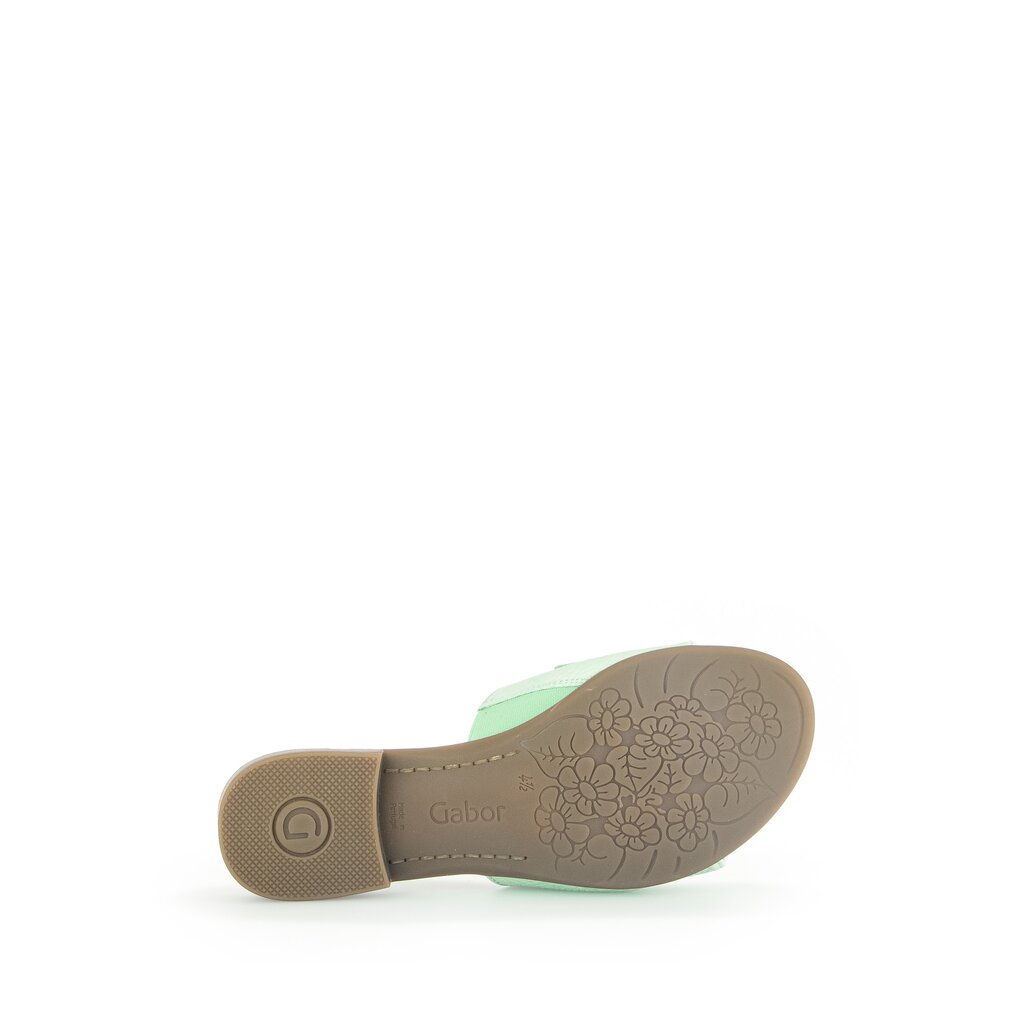Gabor comfort Pantolette grün