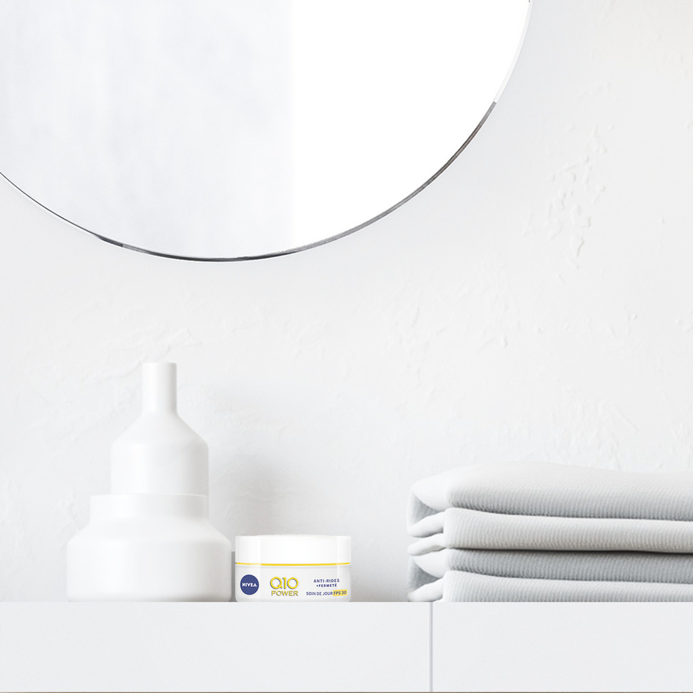 nivea Q10 POWER - Crème de jour Fermeté FPS30 Soin visage anti-âge