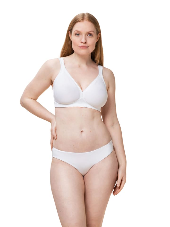 Triumph Bügelloser BH Modern Soft Cotton in white günstig kaufen