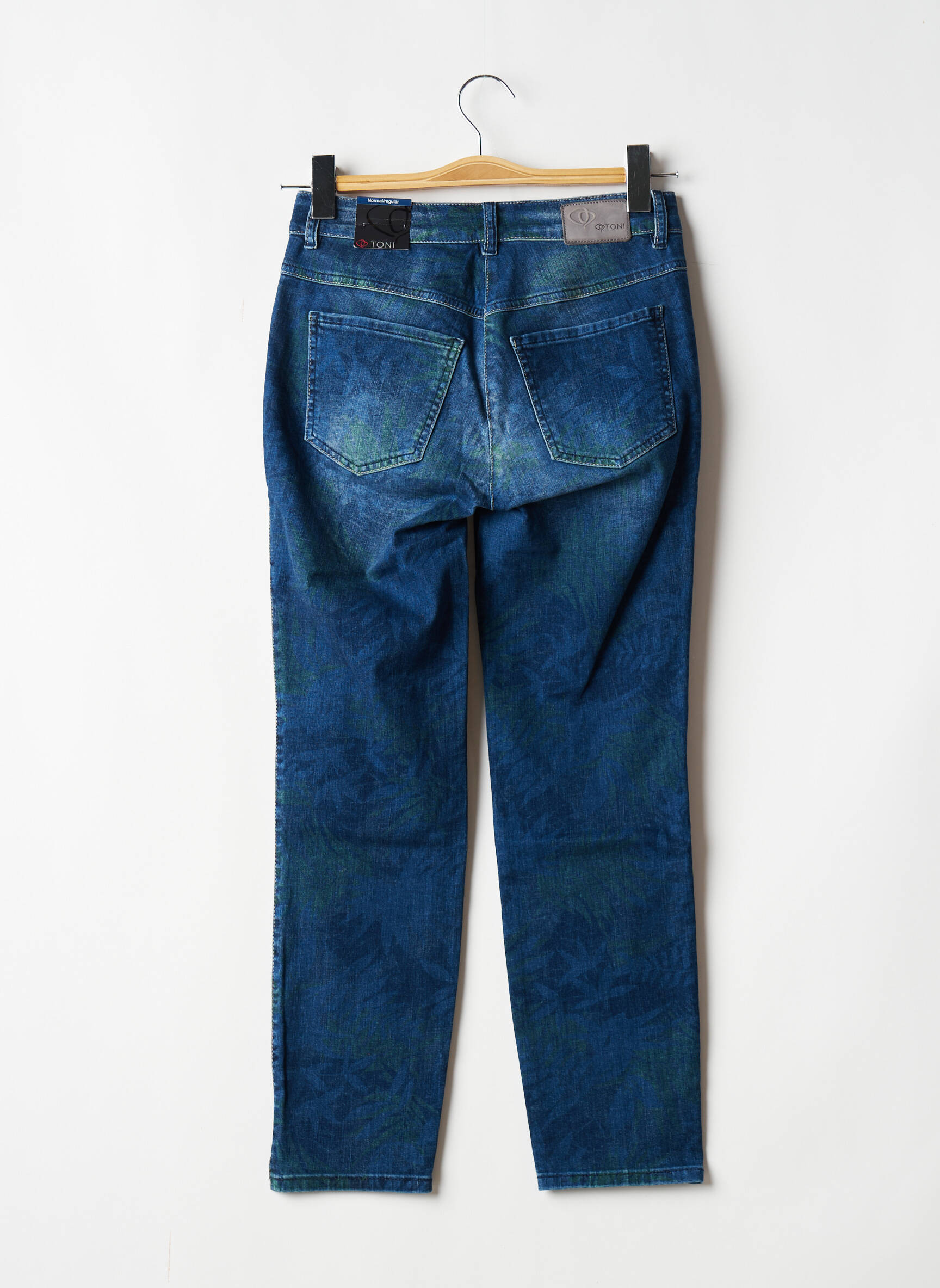 Toni Jeans Coupe Slim Femme couleur bleu