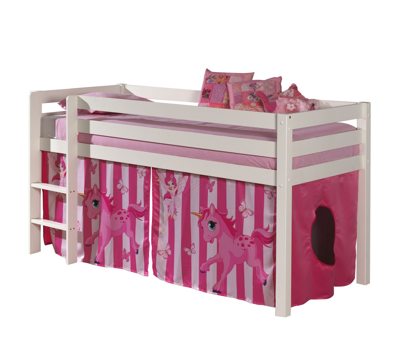 VIPACK Spielbett Pino mit Textilset 
