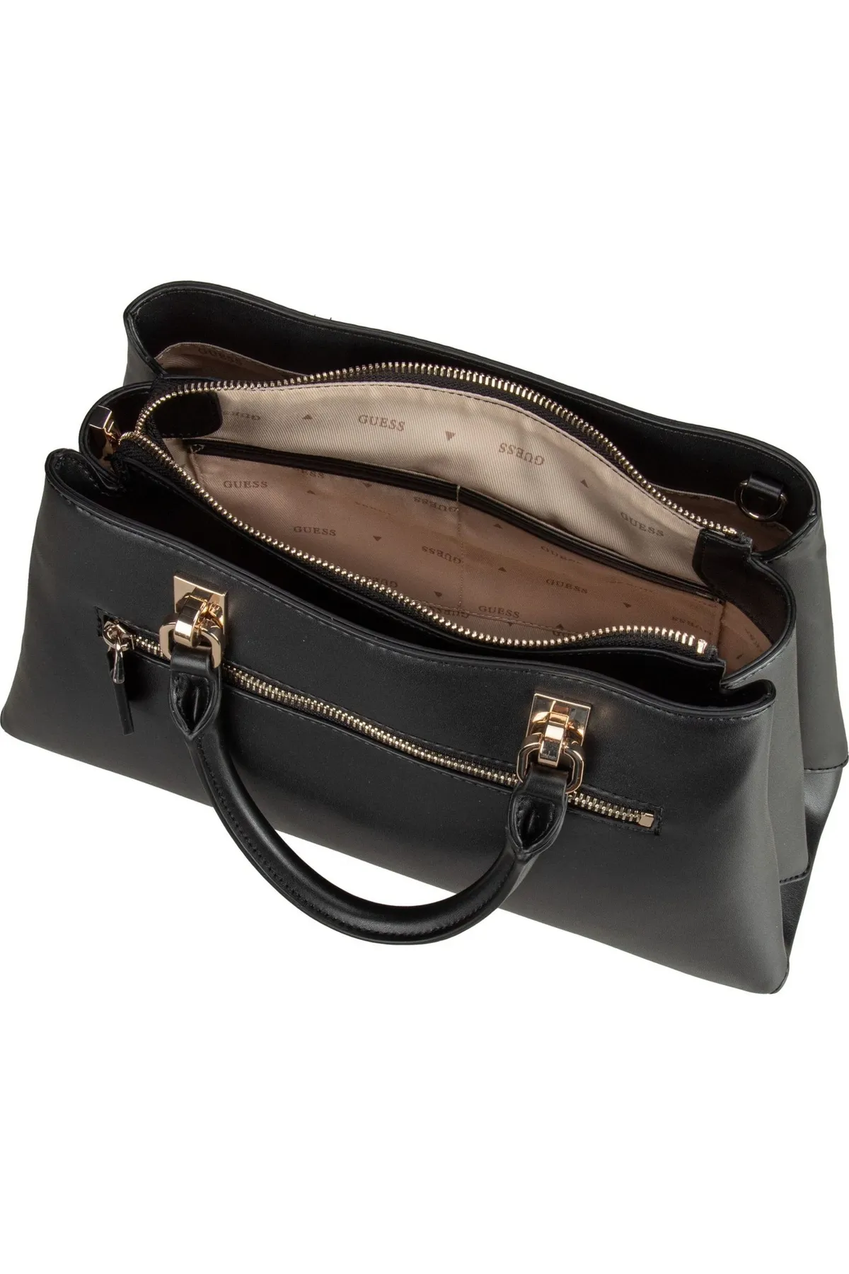 Guess  Handtasche - Schwarz - Unifarben