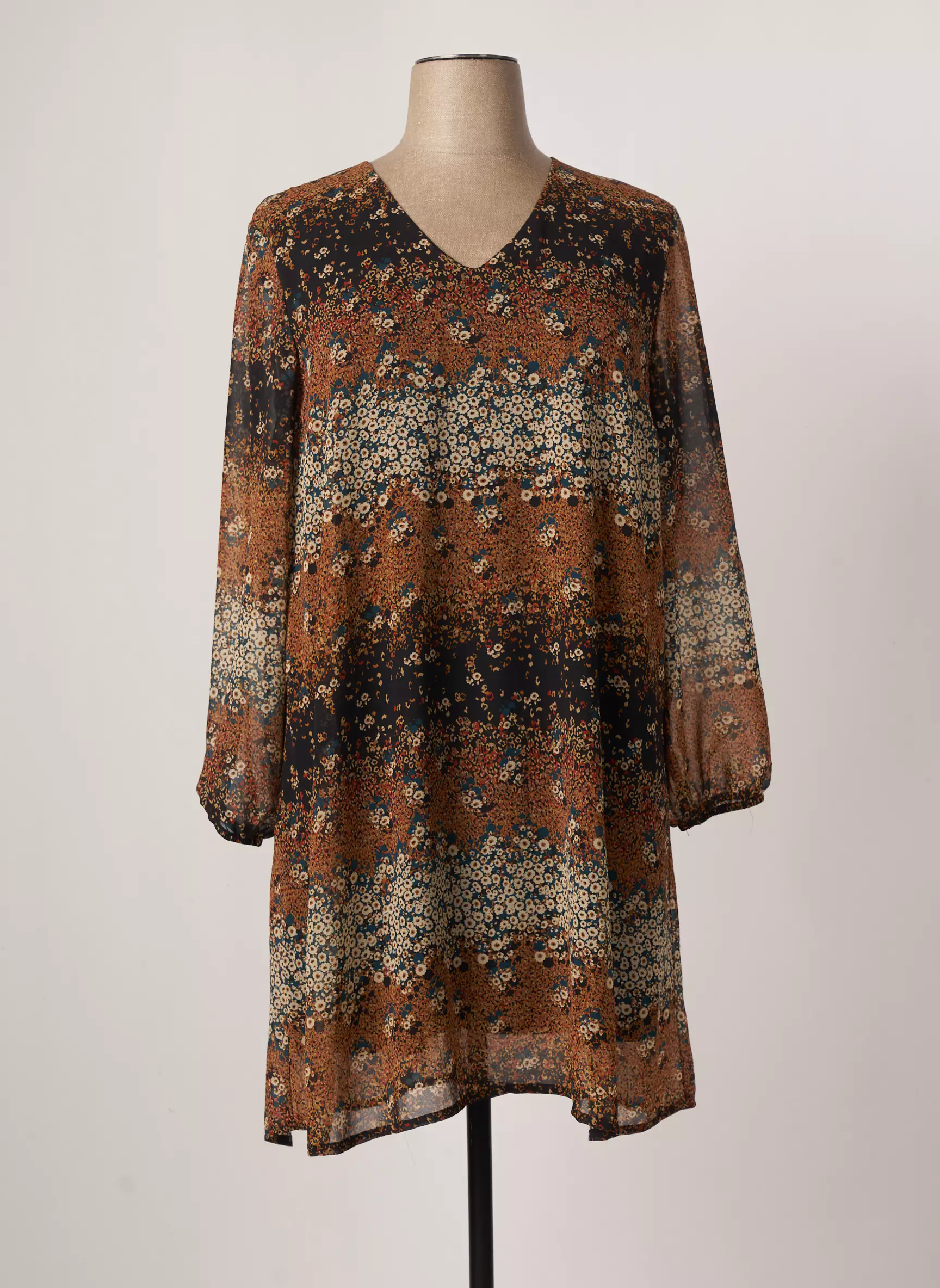 Le Petit Baigneur Robes Mi Longues Femme couleur marron
