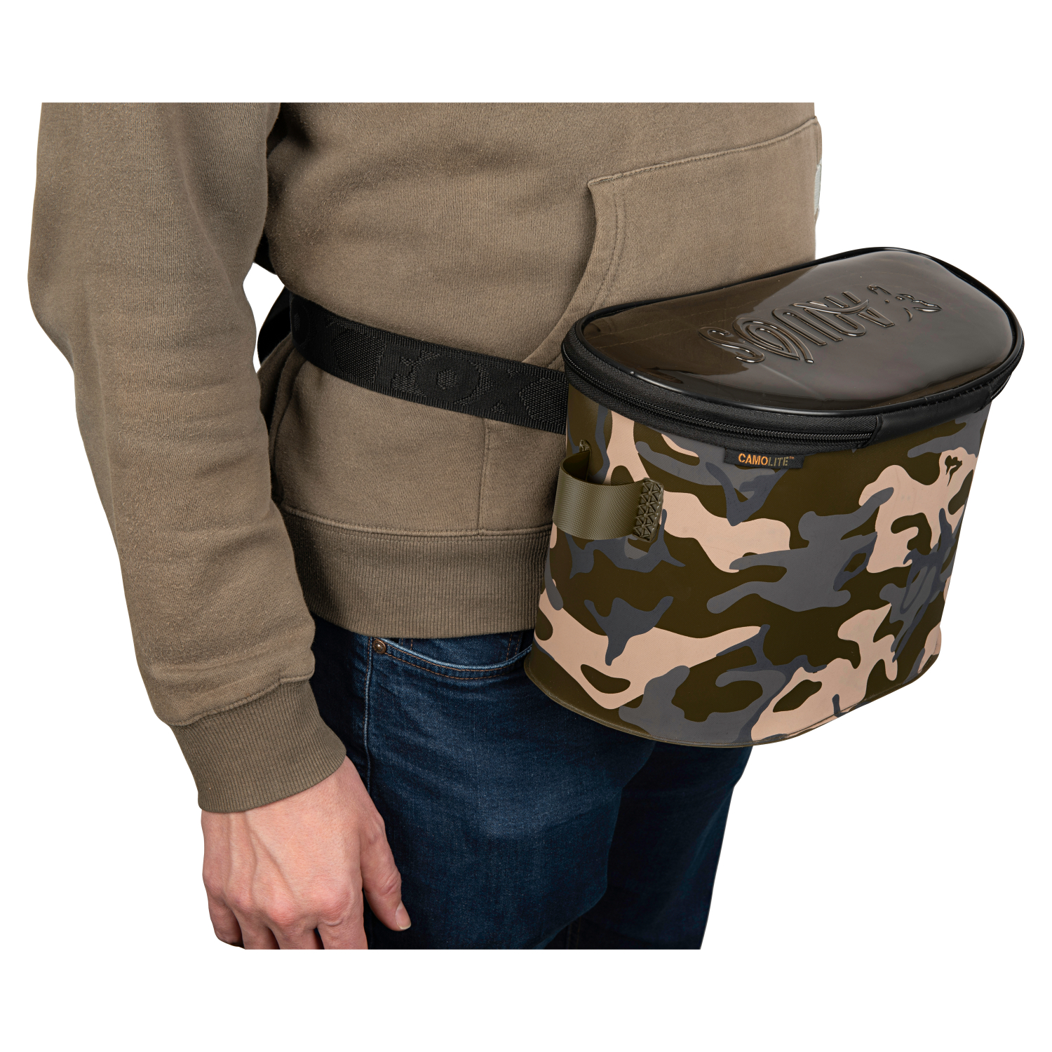 Fox Carp Bauchtasche Aquos Camolite™ Bait Belt (Large, 8 l)