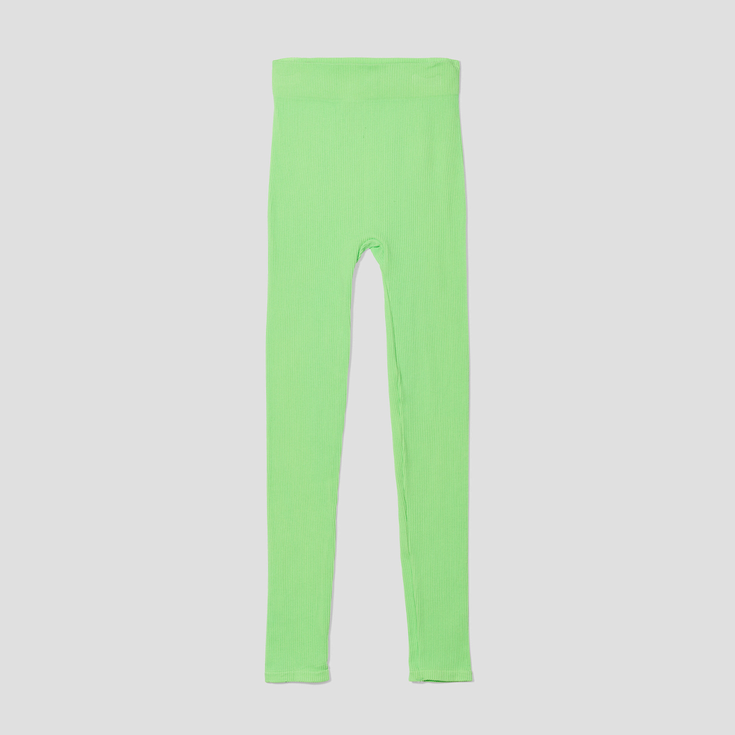 Legging sans couture vert fluo femme | Cache Cache