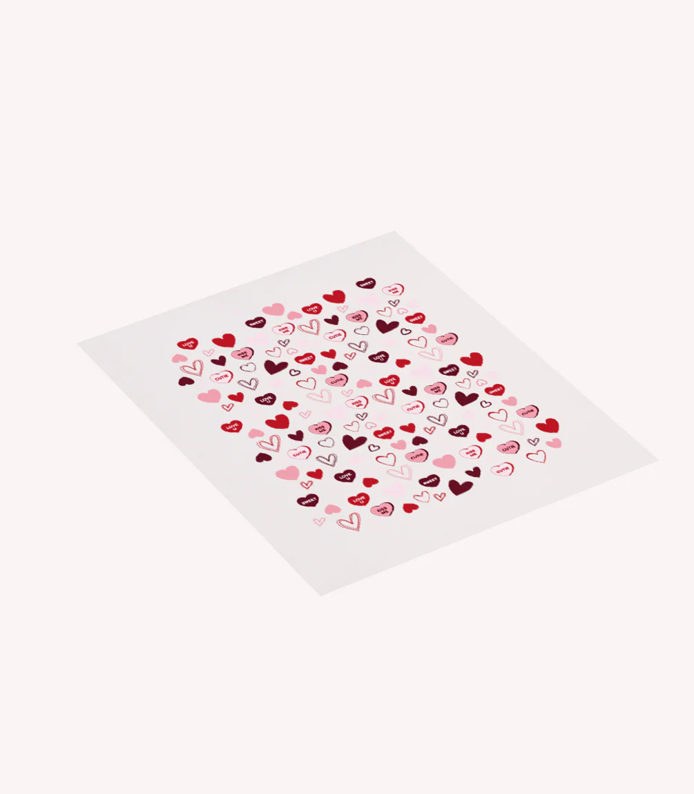 Tetovaže za nohte - Love Tokens