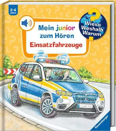 Ravensburger Wieso? Weshalb? Warum? Mein junior zum Hören, Band 2: Einsatzfahrzeuge