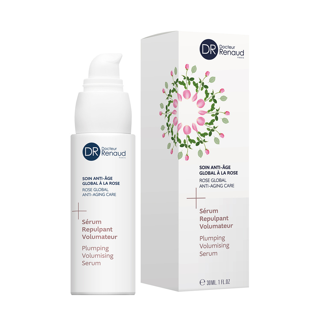 Docteur Renaud Soin Anti-Âge Global à la Rose Sérum Repulpant Volumateur