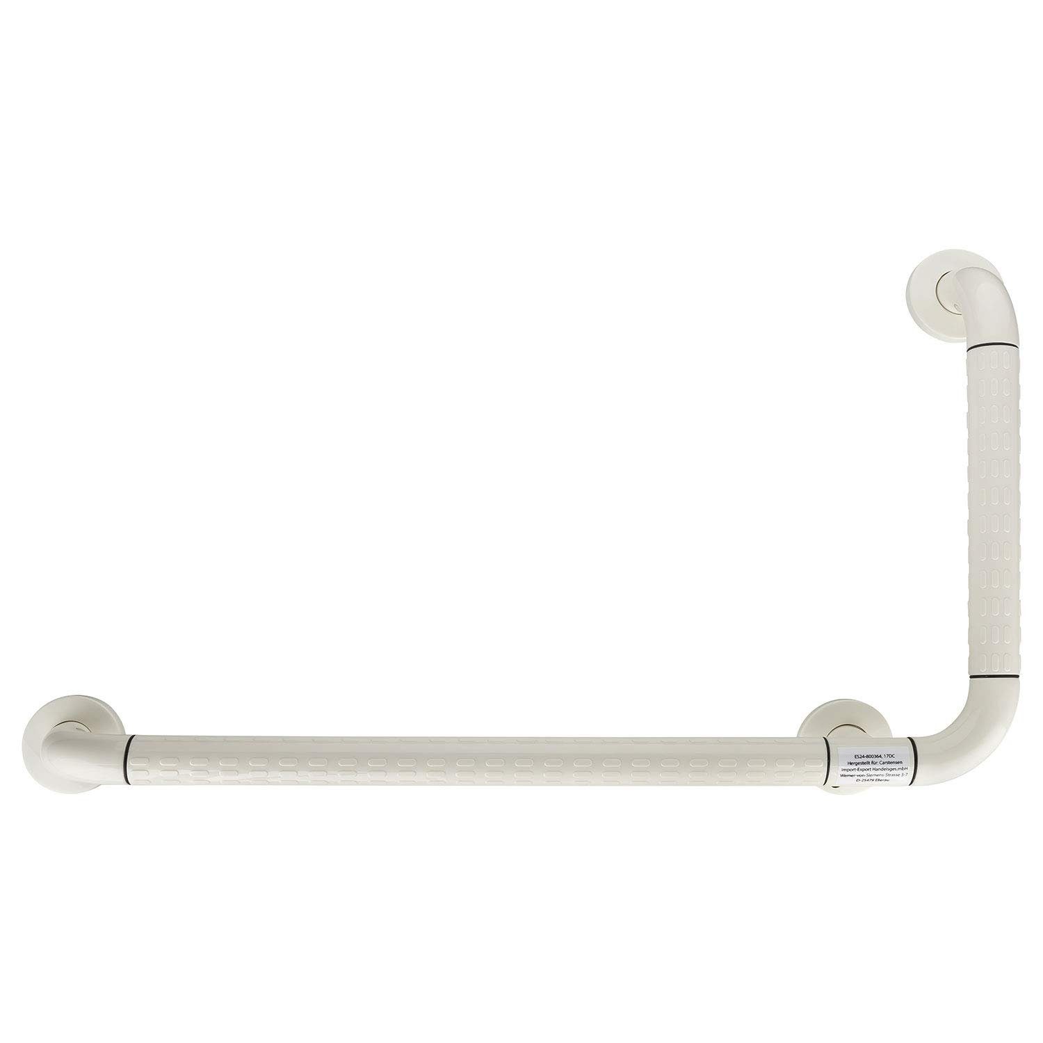 flexilife Haltegriff flexilife Eck-Wandhaltegriff Badewannengriff für flexilife Badewanne WC oder Dusche, Kunststoff Länge: 70 cm, Höhe: 38 cm, Weiß