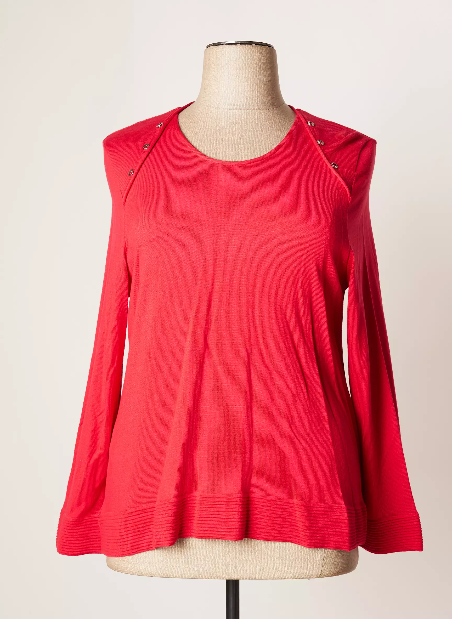 Jumfil Pulls Femme couleur rouge