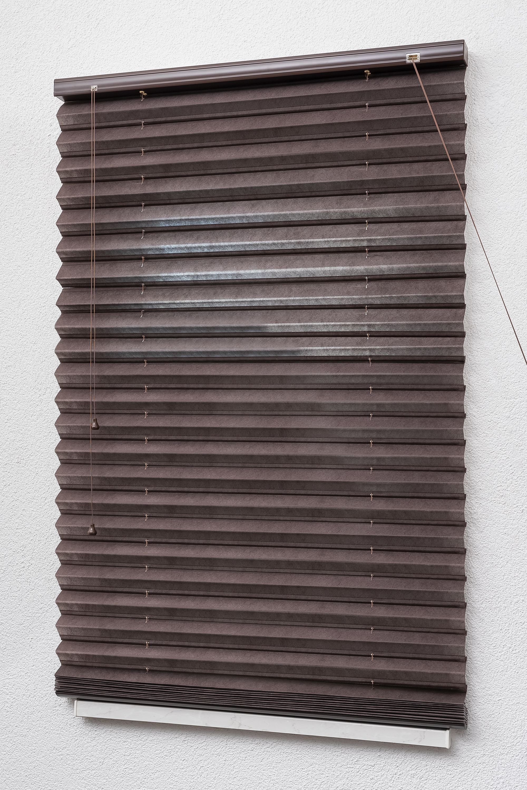 Jalousie Jalousie mit Plissee-Effekt, LYSEL®, HxB 180x90cm