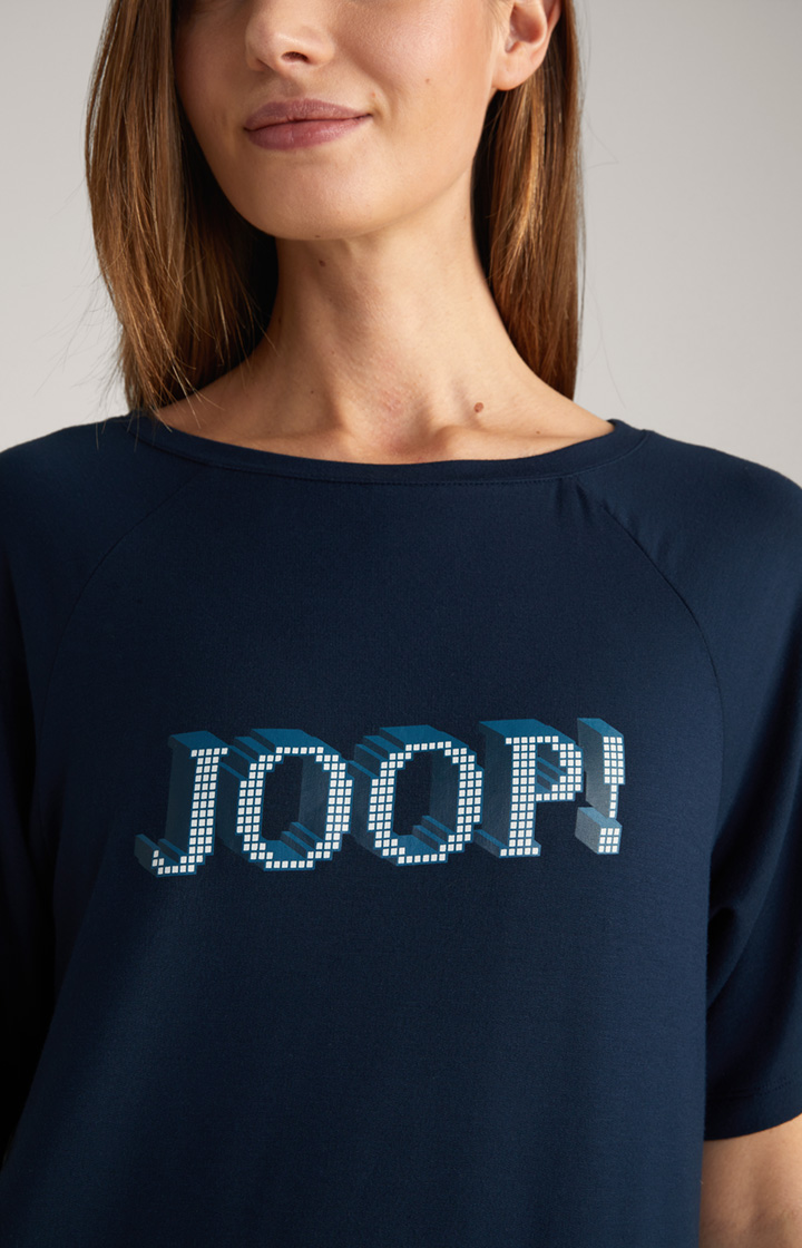 Loungewear Shirt in Midnight Blue