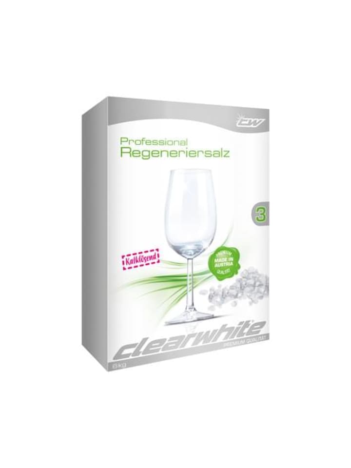 Clearwhite Waschpulver Waschmittel Regeneriersalz 6kg in Weiß günstig kaufen 1 Stück