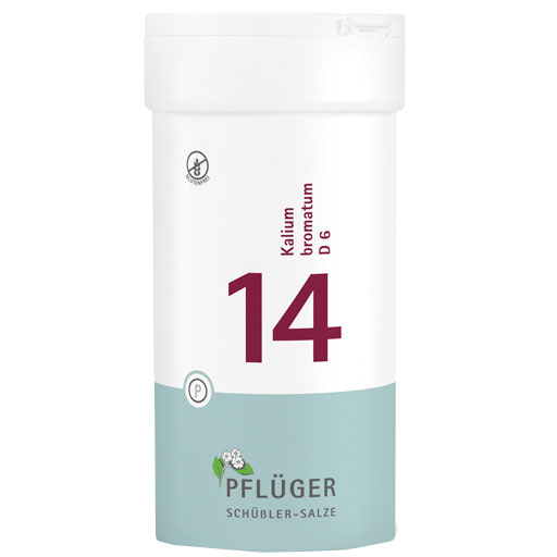 BIOCHEMIE Pflüger 14 Kalium bromatum D 6 Tabletten  400 St  Tabletten