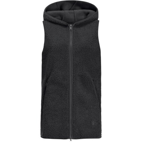 DAMEN WESTE HIGH CURL LONG VEST W