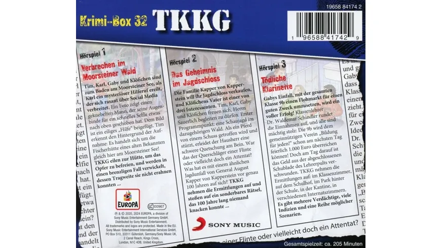 Krimi-Box 32 (Folgen 215, 216, 217)