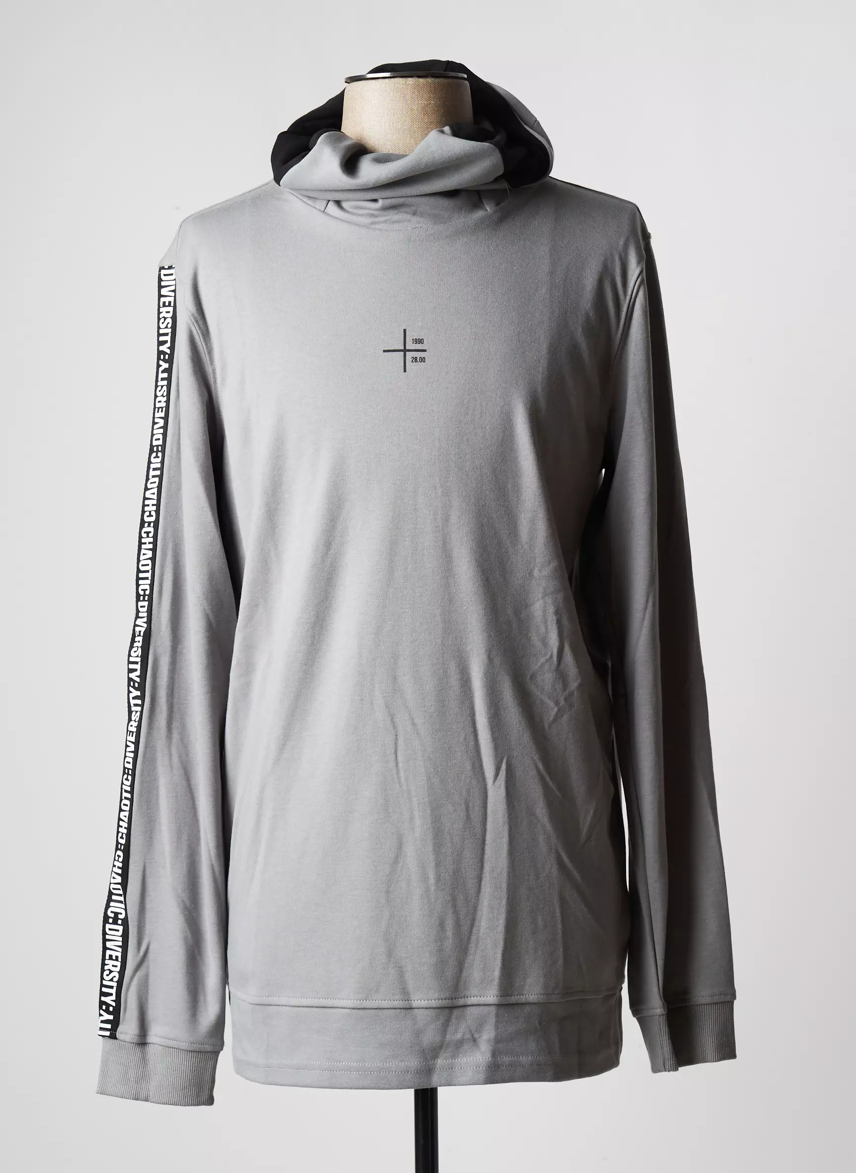 Jack Jones Sweat Capuche Homme couleur gris