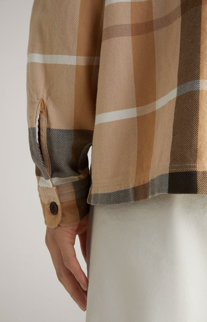 Hemd Harvi in Beige kariert
