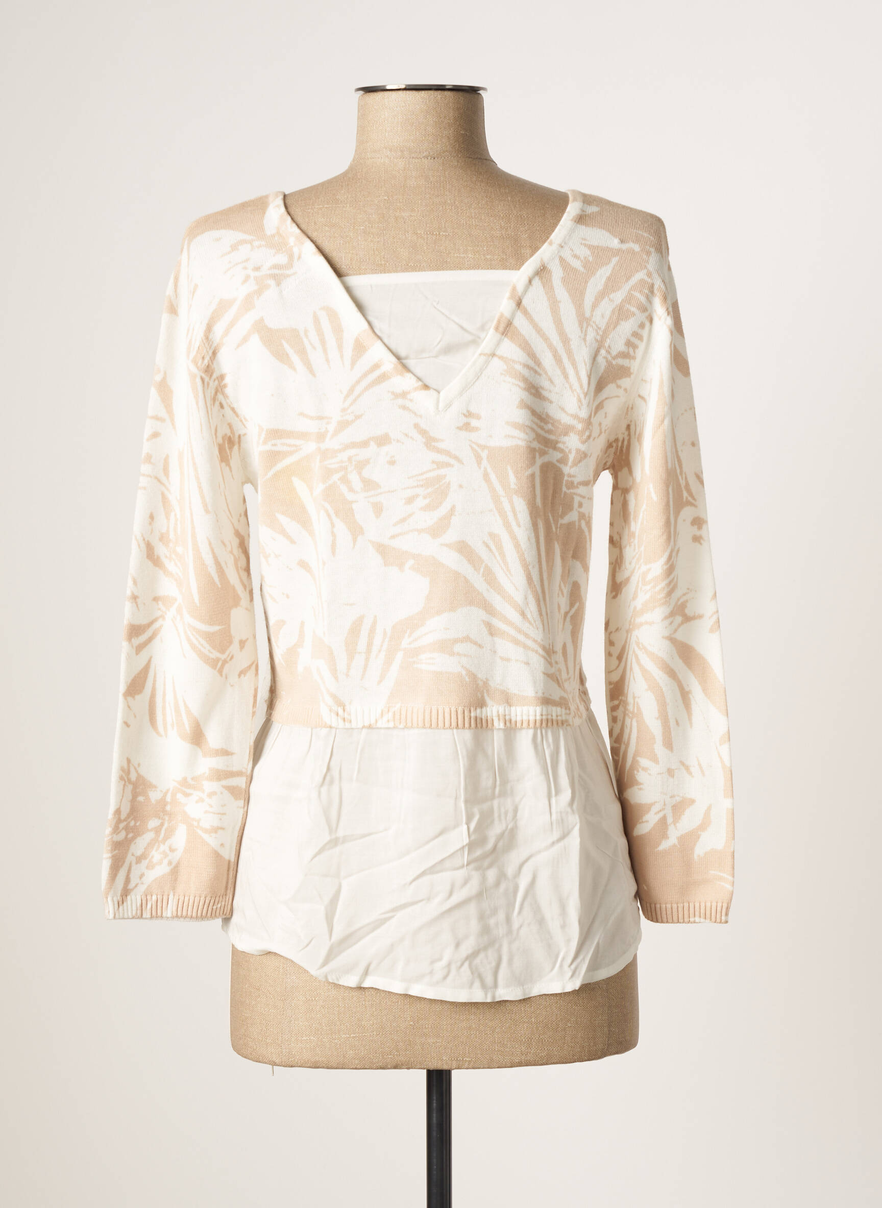 Kanope Tuniquemanchelongue Femme couleur beige