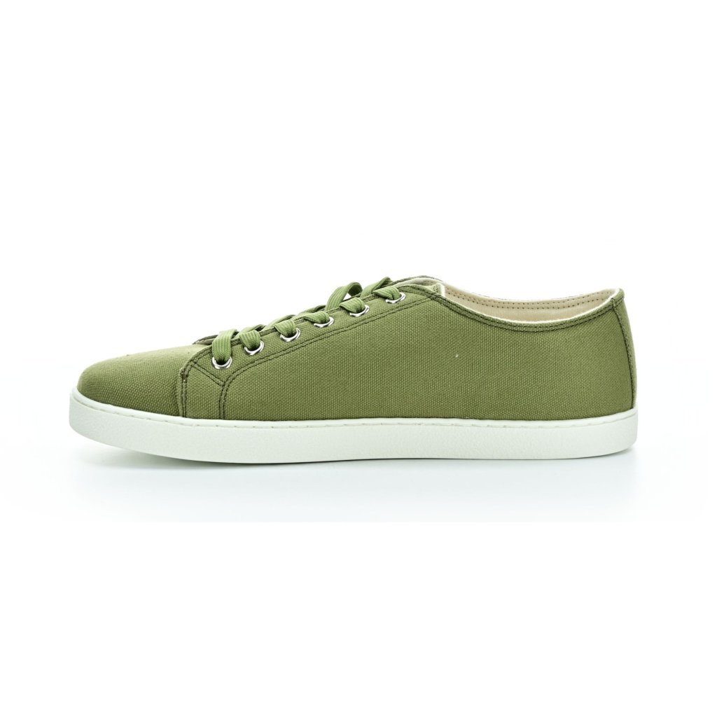 Groundies Lima Khaki Canvas Barfußschuhe