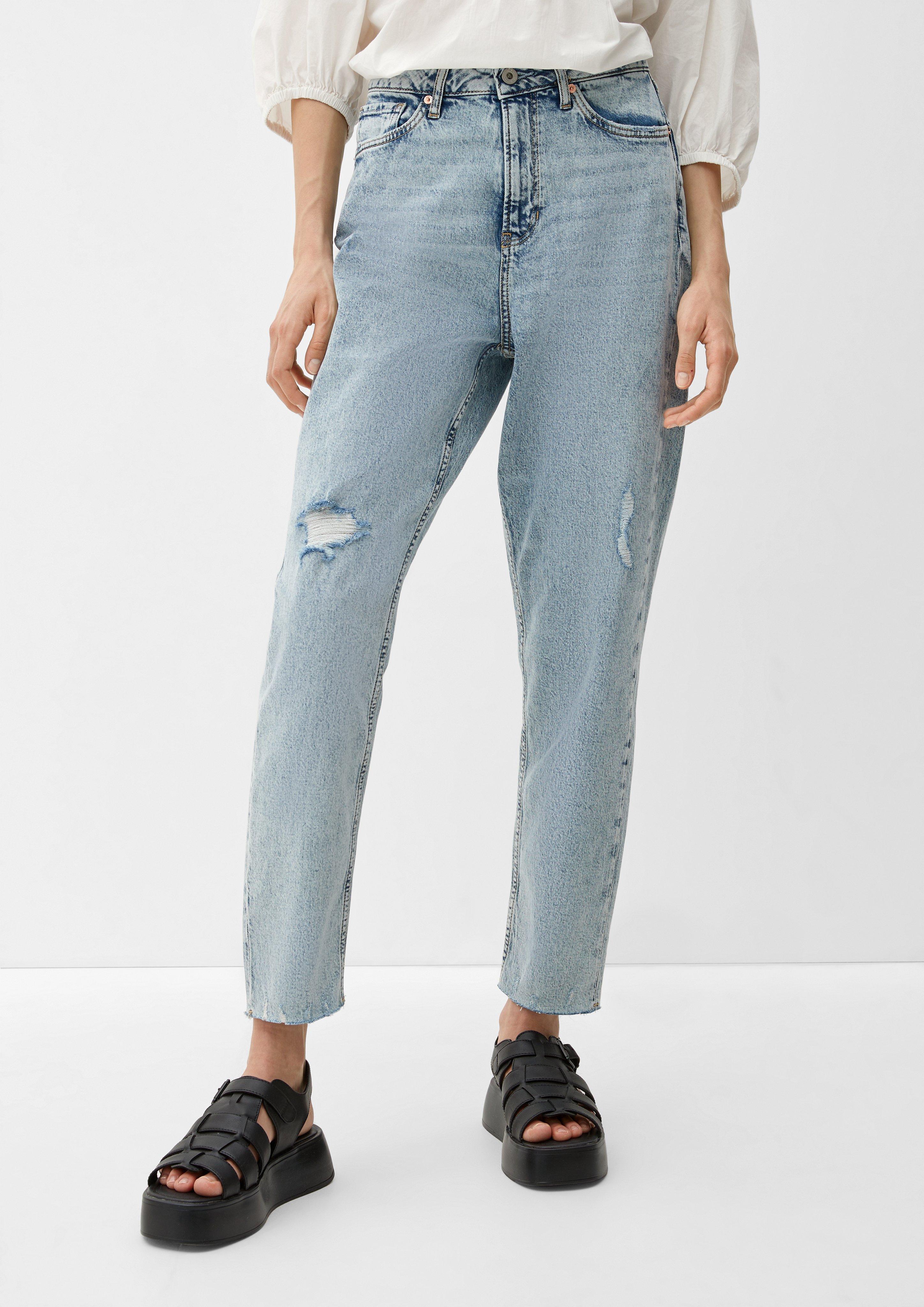 Ankle-Jeans / Relaxed Fit / High Rise / Tapered Leg  2127160-53Z7