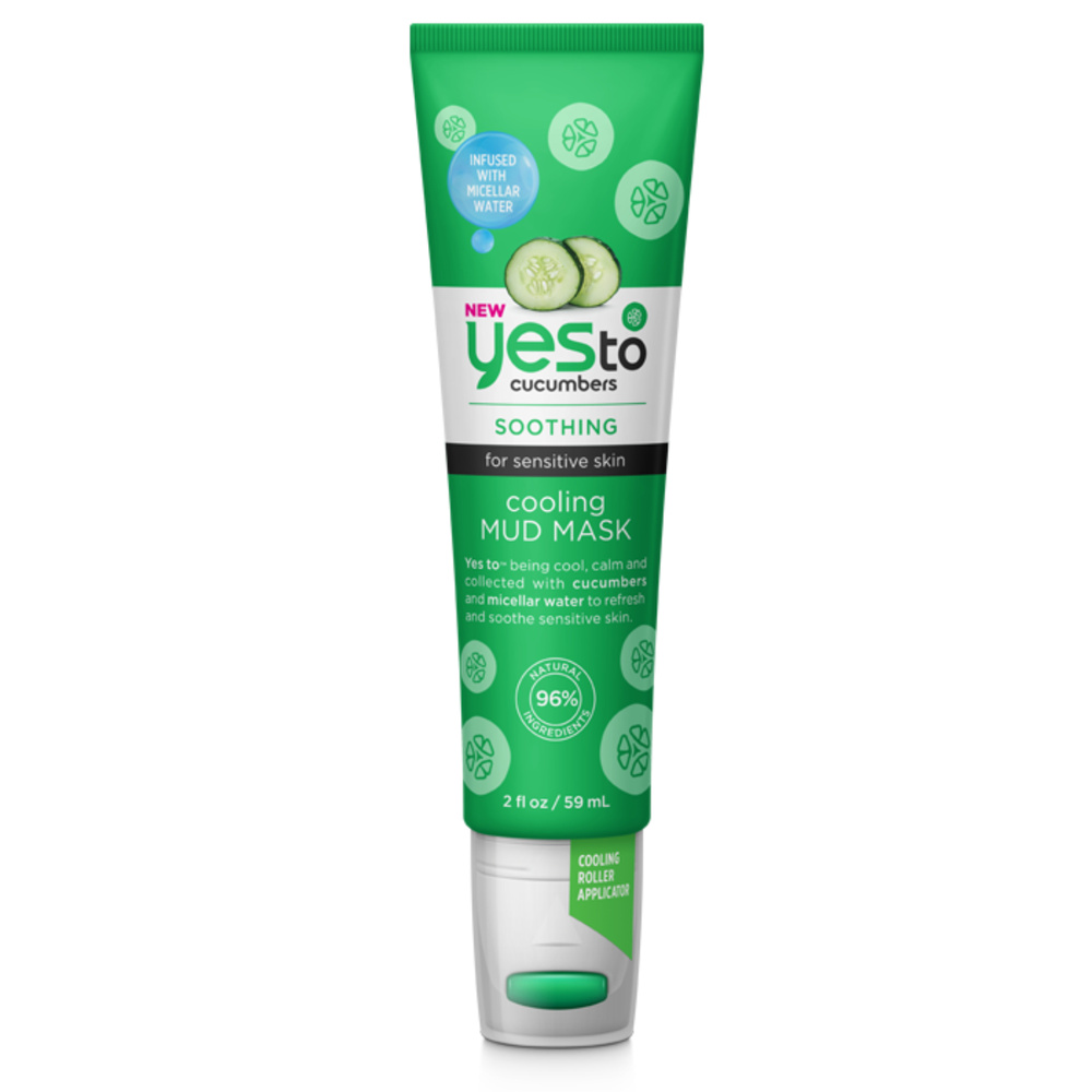 Yes To Masque de boue en tube rafraîchissant au concombre Masque visage