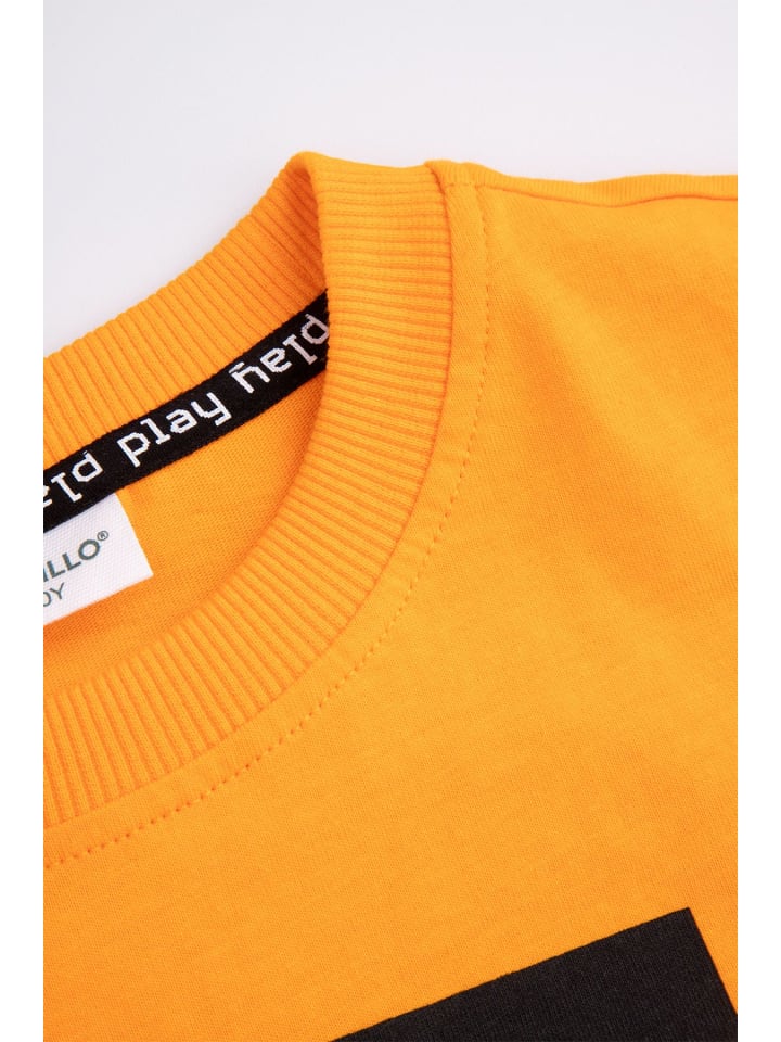 Coccodrillo T-Shirt mit kurzen Ärmeln in orange günstig kaufen