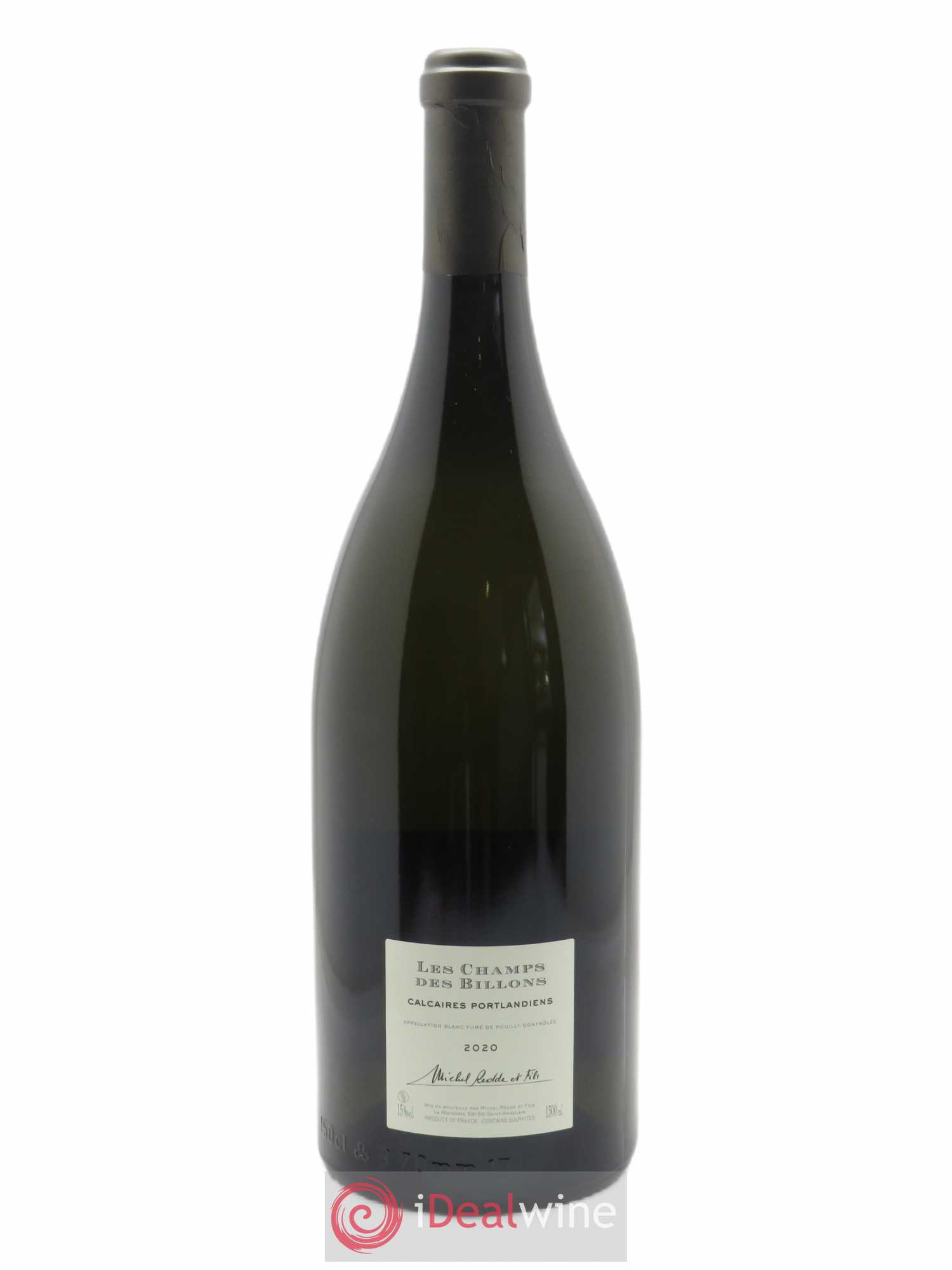 Pouilly-Fumé Les Champs Billons Michel Redde & Fils  2020 - Lot de 1 Magnum