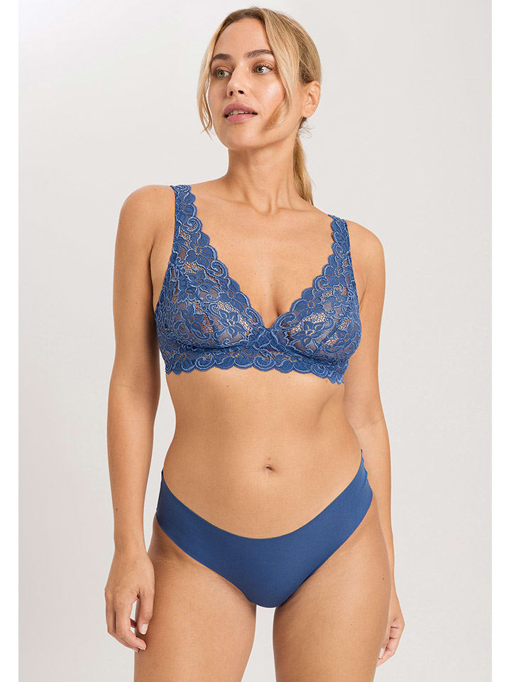 Hanro Soft-BH in in Blau günstig kaufen