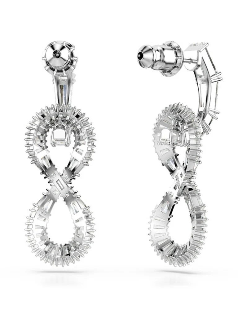 Swarovski Hyperbola stud earrings with crystal