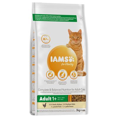 IAMS for Vitality Ausgewachsene Katzen Huhn