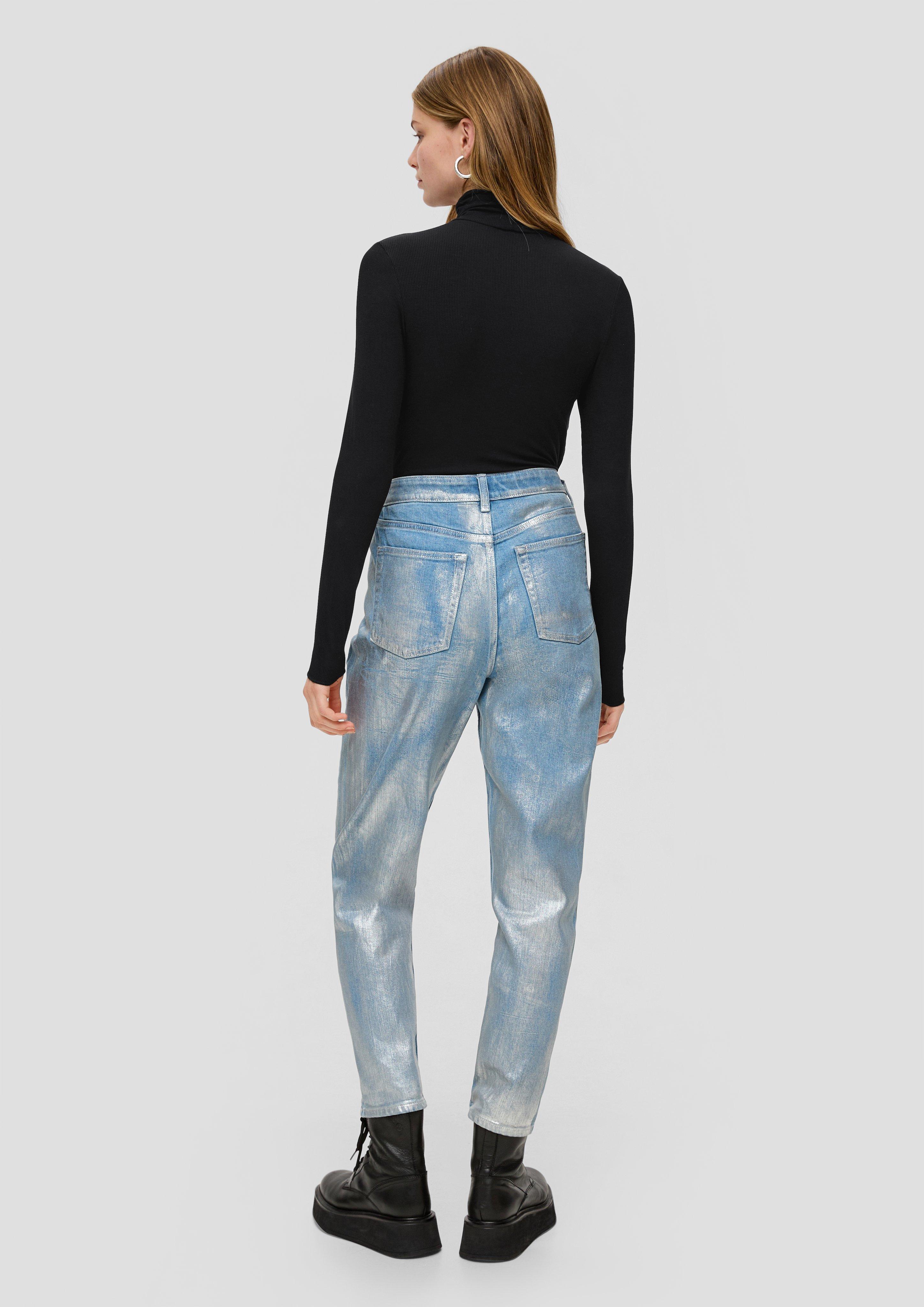 Geripptes Longsleeve aus Modalmix  2138340-9999