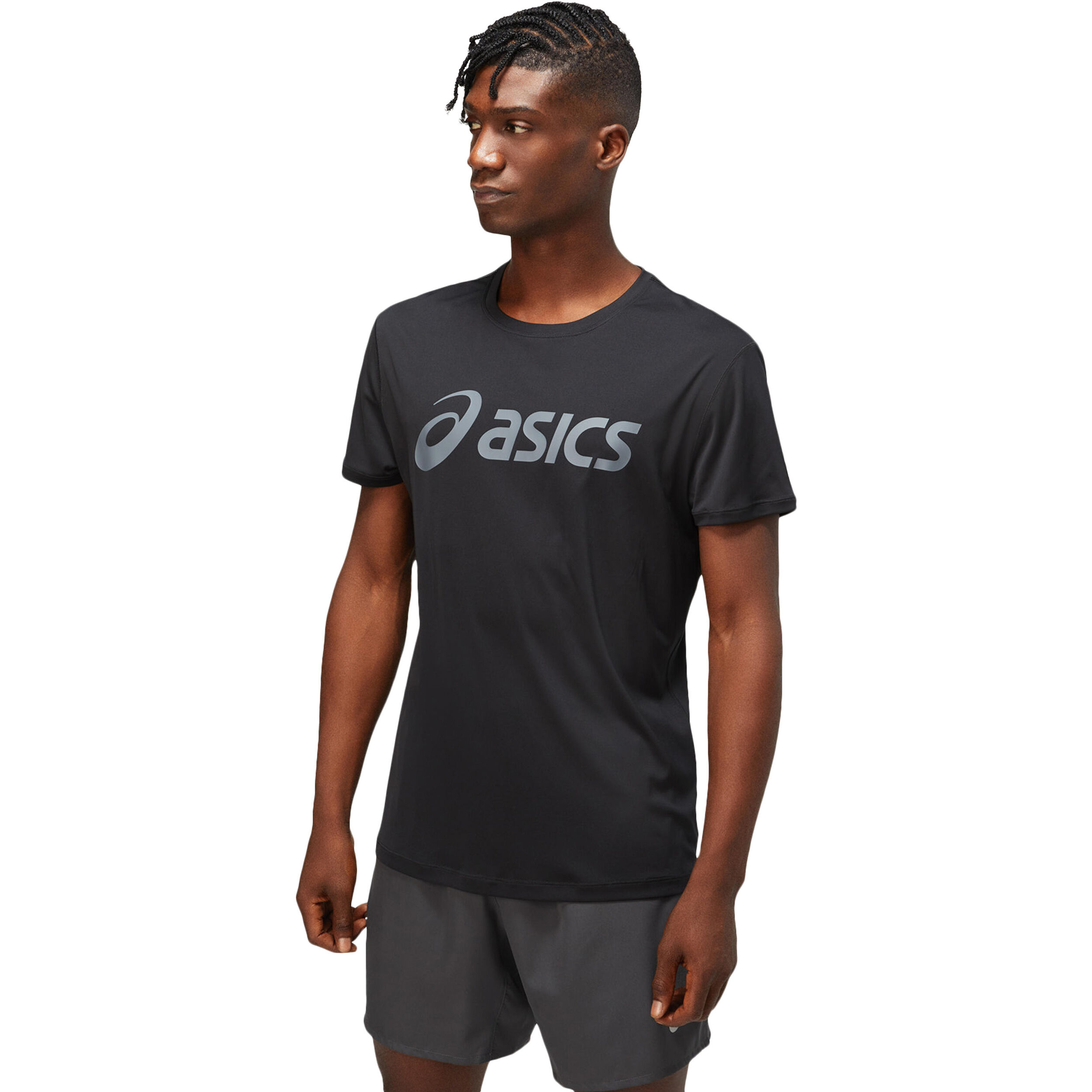 Core Laufshirt Herren - Grün, Schwarz