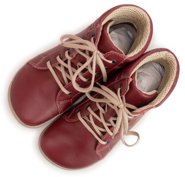 Fare Bare |vA ~ HighCut Leder Schnürer ~ Rot