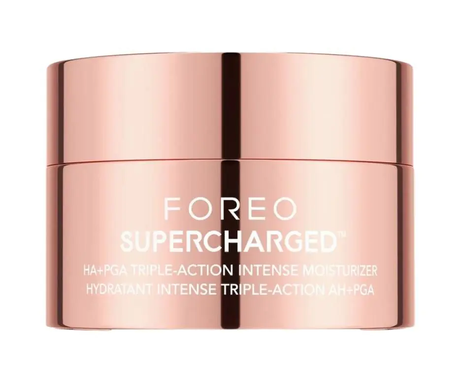 Foreo Supercharged HA+PGA hidratantna krema za lice s trostrukim djelovanjem, 50 ml